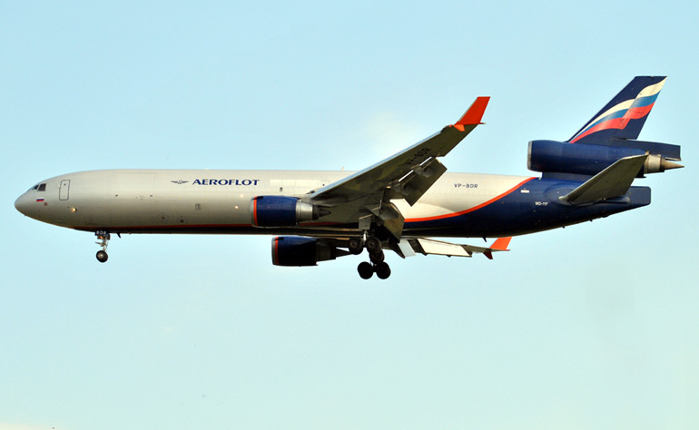 Самолет MD-11F  Кликни по фотографии, 
чтобы увеличить до размера 1024 х 683.
Click to picture for enlarge before size 1024 x 683.