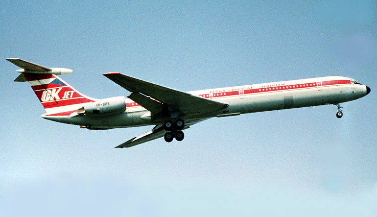 Самолет Ил-62 Кликни по фотографии, 
чтобы увеличить до размера 1024 х 683.
Click to picture for enlarge before size 1024 x 683.
