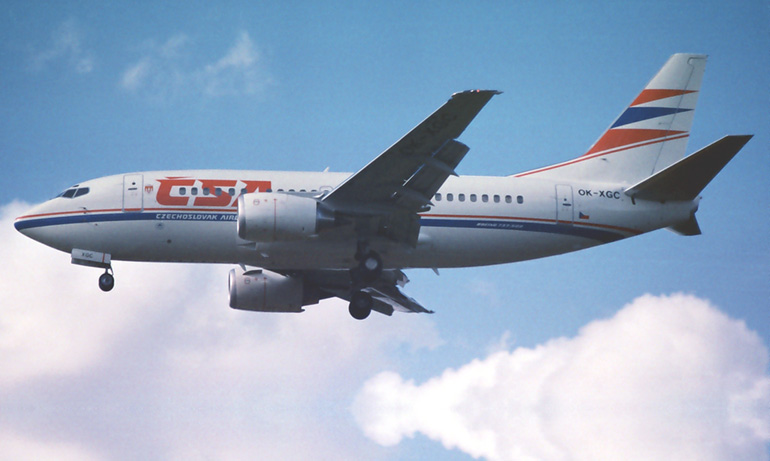 Самолет B737-500 Кликни по фотографии, 
чтобы увеличить до размера 1024 х 683.
Click to picture for enlarge before size 1024 x 683.