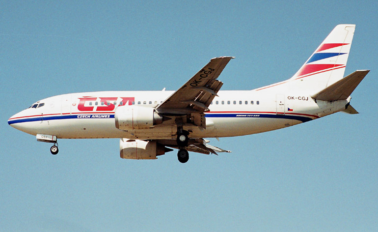 Самолет B737-500  Кликни по фотографии, 
чтобы увеличить до размера 1024 х 683.
Click to picture for enlarge before size 1024 x 683.