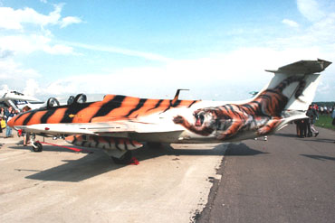 Самолет L-29 Тигр