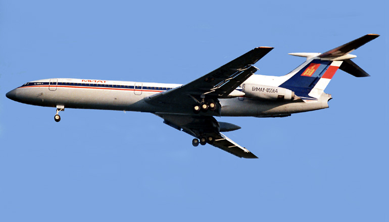 Самолет Ту-154Б-2  Кликни по фотографии, 
чтобы увеличить до размера 1024 х 683.
Click to picture for enlarge before size 1024 x 683.