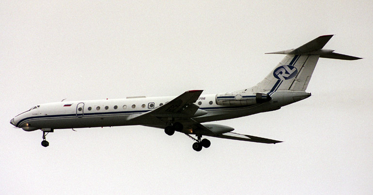 Самолет Ту-134A