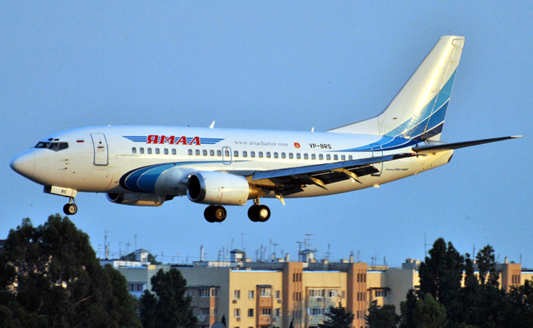 Самолет B737-500. Кликни по фотографии, 
чтобы увеличить до размера 1024 х 683.
Click to picture for enlarge before size 1024 x 683.